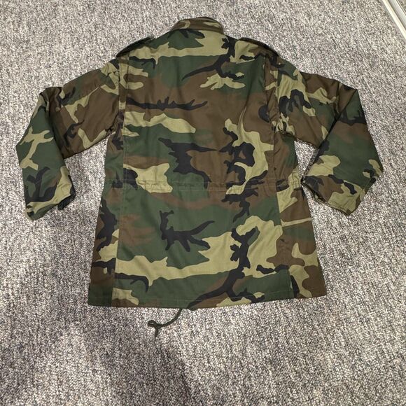 Rothco Ultra Force Field Coat Jacket Mens Small Regular Woodland Camo M-65 Liner - Picture 2 of 9